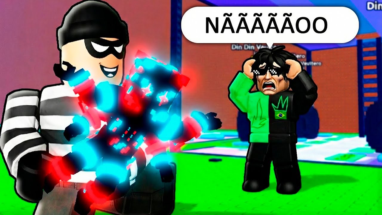 UM SCAMMER ENTROU NO MEU SERVIDOR DO TSUNAMI BRAINROT