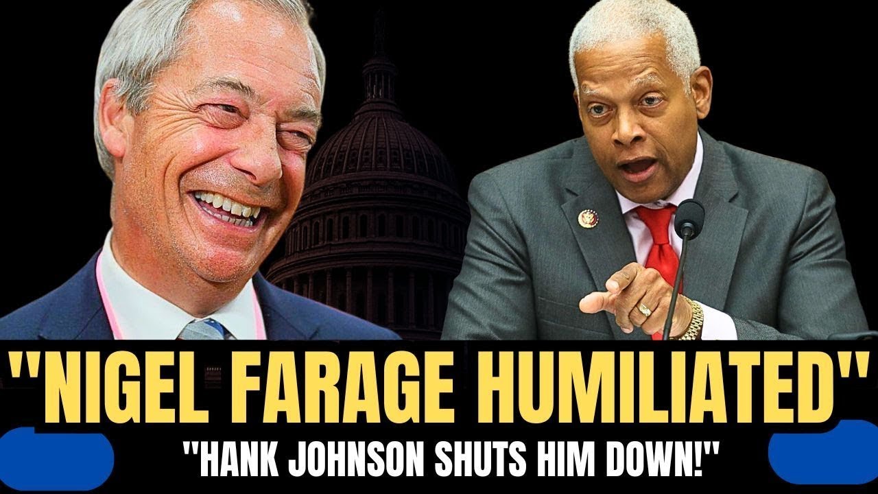 Nigel Farage HUMILIATED by Rep. Hank Johnson in Explosive Hearing