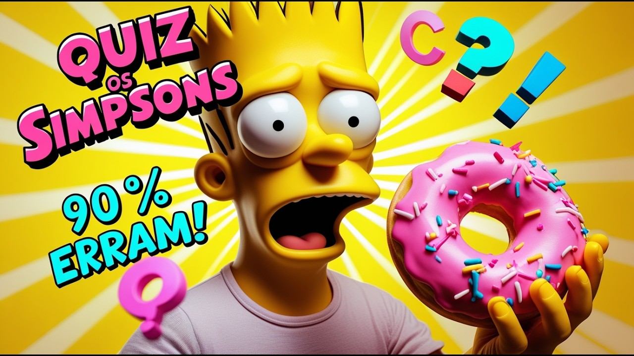 VOCÊ É UM VERDADEIRO FÃ? 🍩 O QUIZ DE 