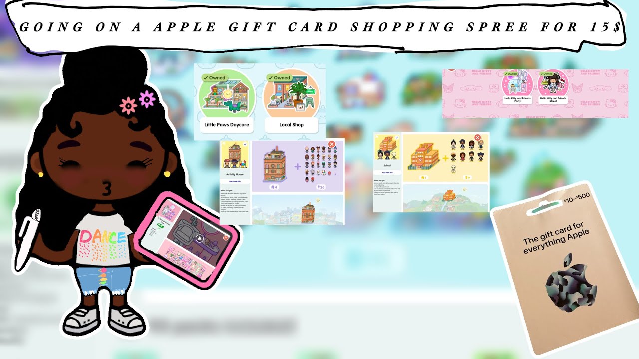 Apple Gift card shopping spree! 💕 🍎 💝 🛍️ II*WITH VOICE*II (not bragging) 
