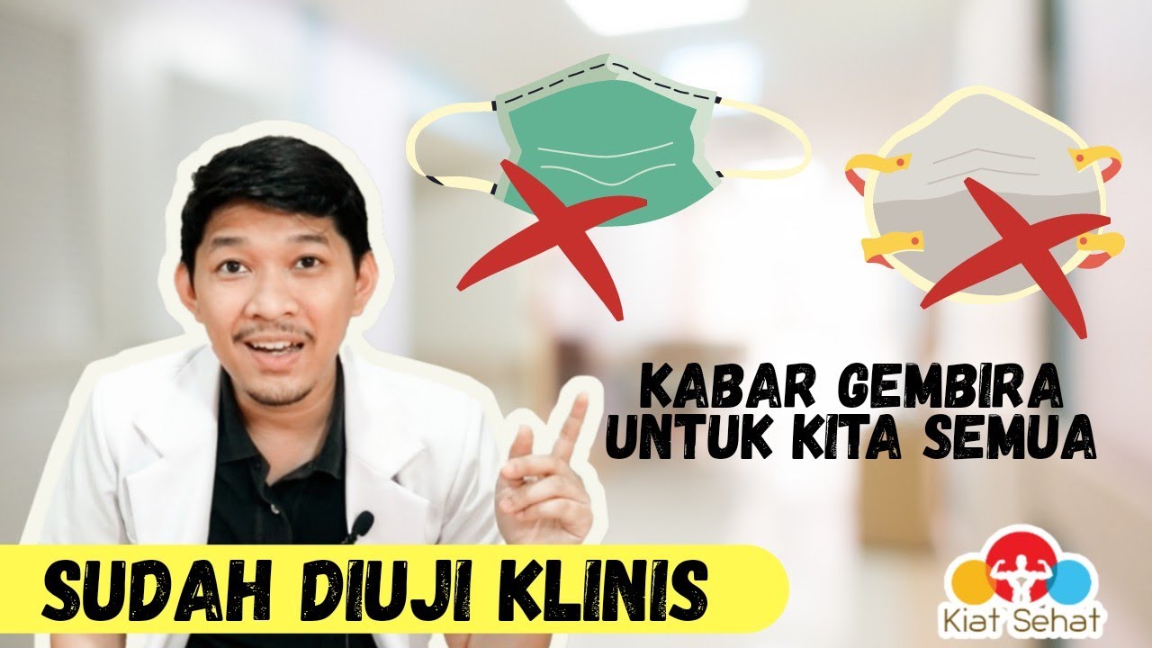 Kabar gembira untuk kita semua, masker 'terbaik' dan termurah!