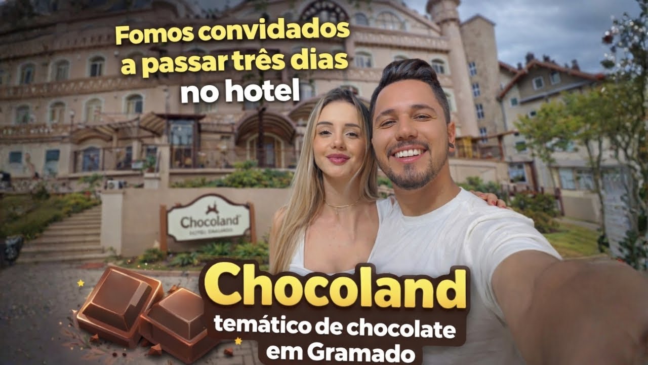 Passamos 3 dias no hotel temático da Chocoland em Gramado