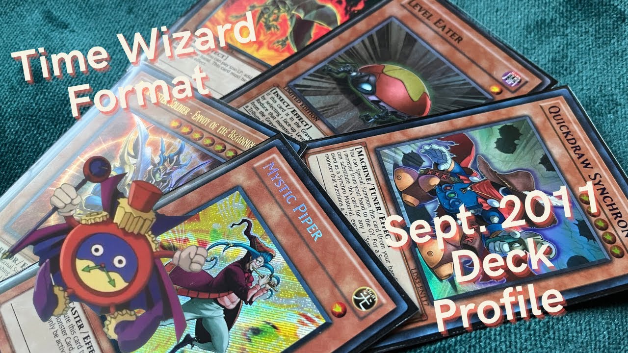 Time Wizard Tengu Plant Format Yu-Gi-Oh! Mystic Piper QuickDraw Deck Profile