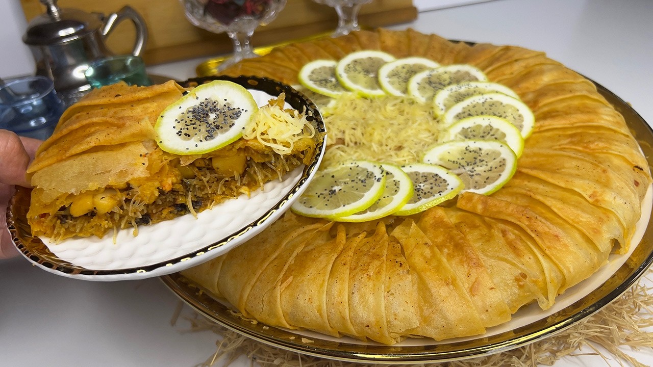 بسطيلة الحوت بأقل تكلفة 💲 كتجي كأنها كلها حوت 🐟 لف البسطيلة بطريقة إحترافية ✅ pastilla au poisson