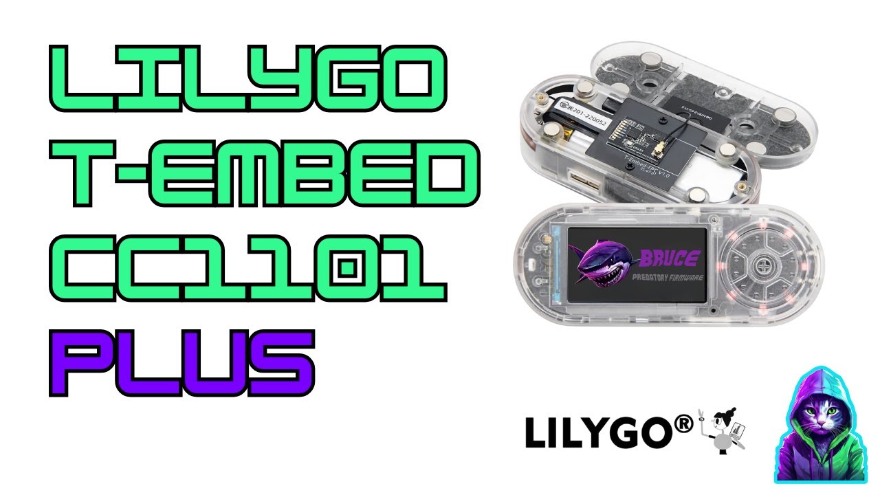 LilyGo T-Embed CC1101 Plus: первый взгляд