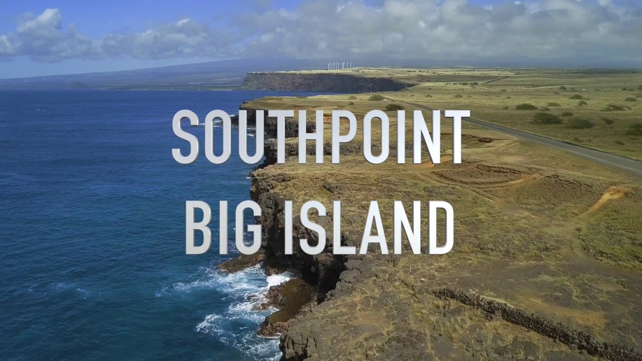 Cliff Jumping in South Point Hawaii. (4K drone footage)