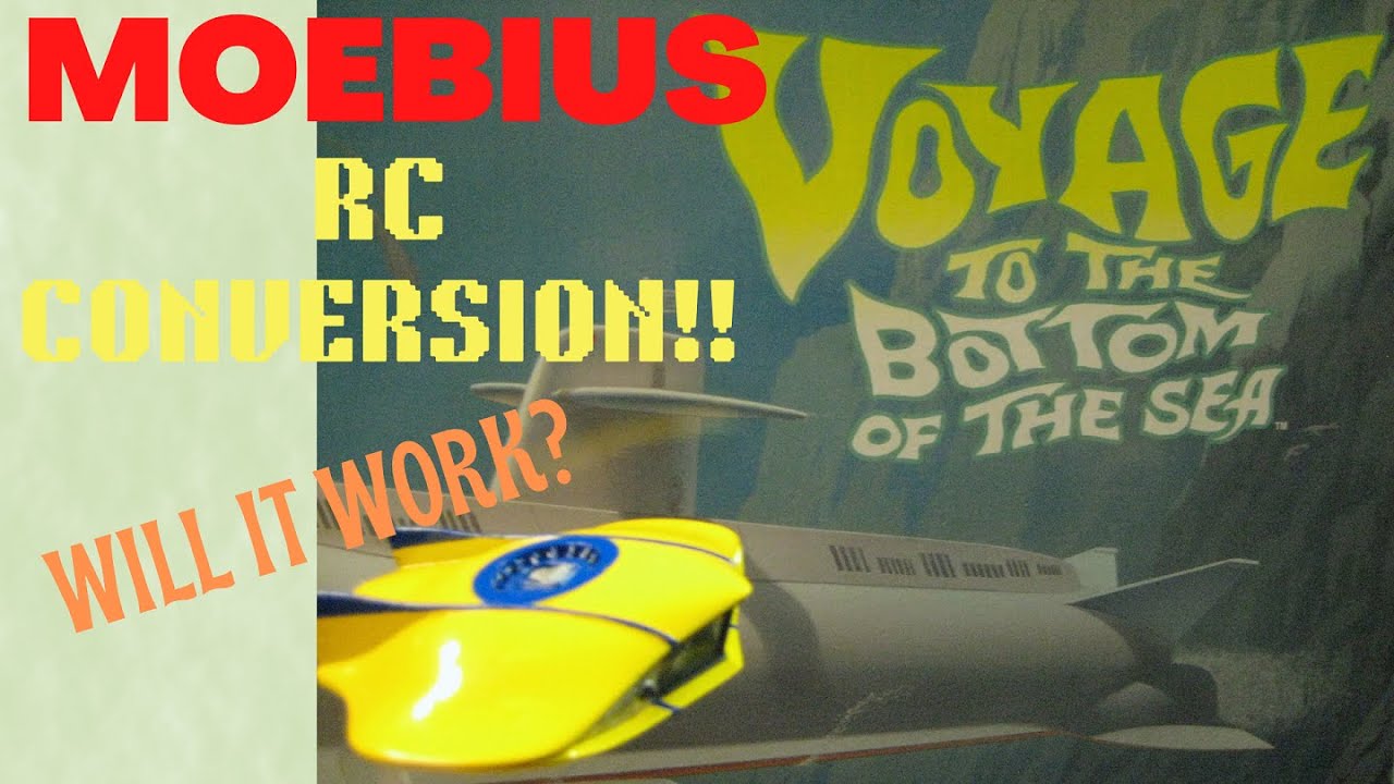 Moebius Flying sub RC conversion submarine