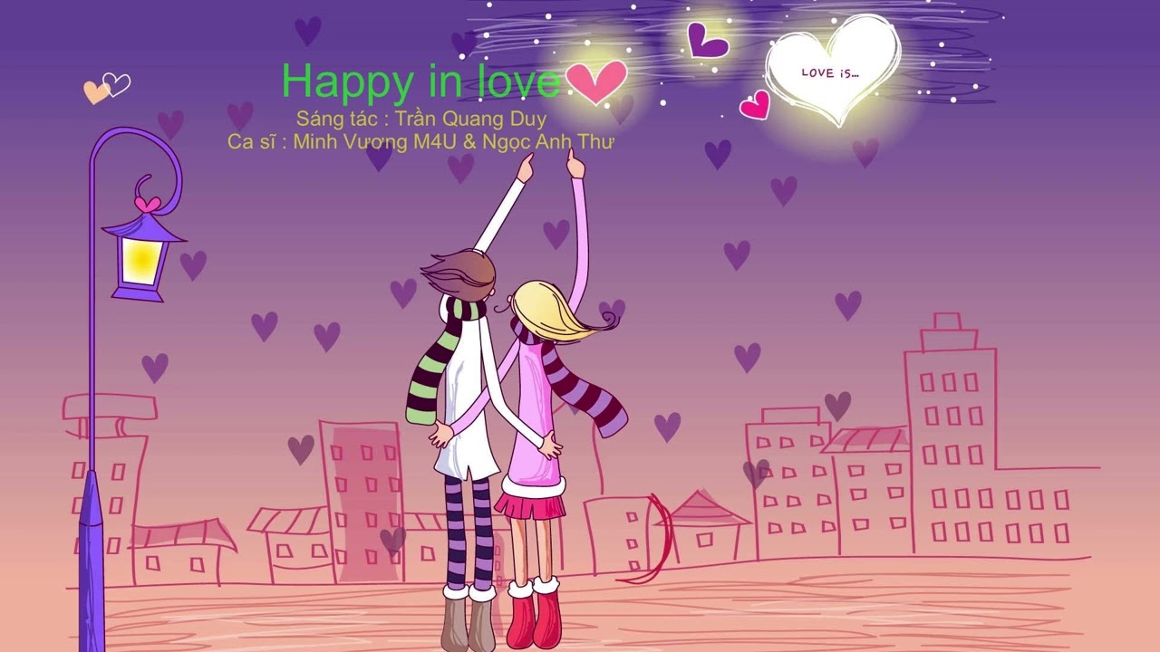 Happy in love
