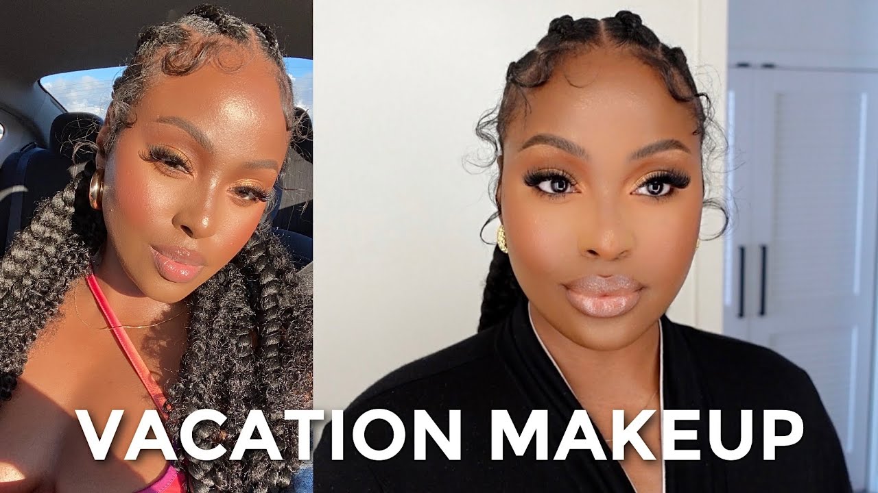 Vacation Makeup Tutorial | Full Face Of Makeup For A Date Night In Hawaii *Sunny Weather Approved*
