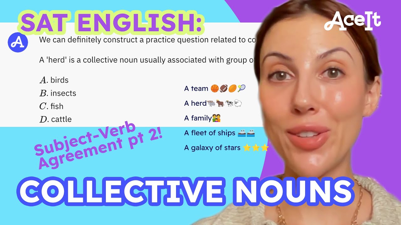 SAT ENGLISH: Collective Nouns • AceIt