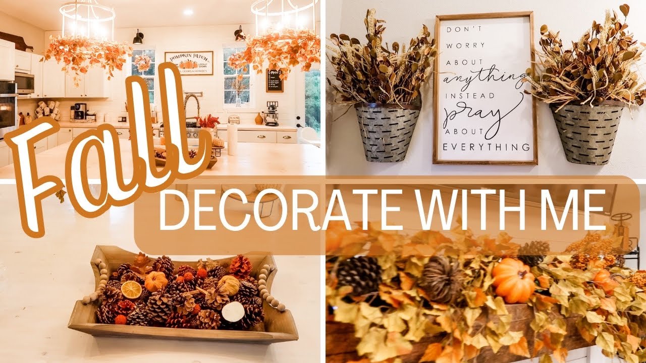 FALL DECORATE WITH ME 2022 | MY FAVORITE SEASON