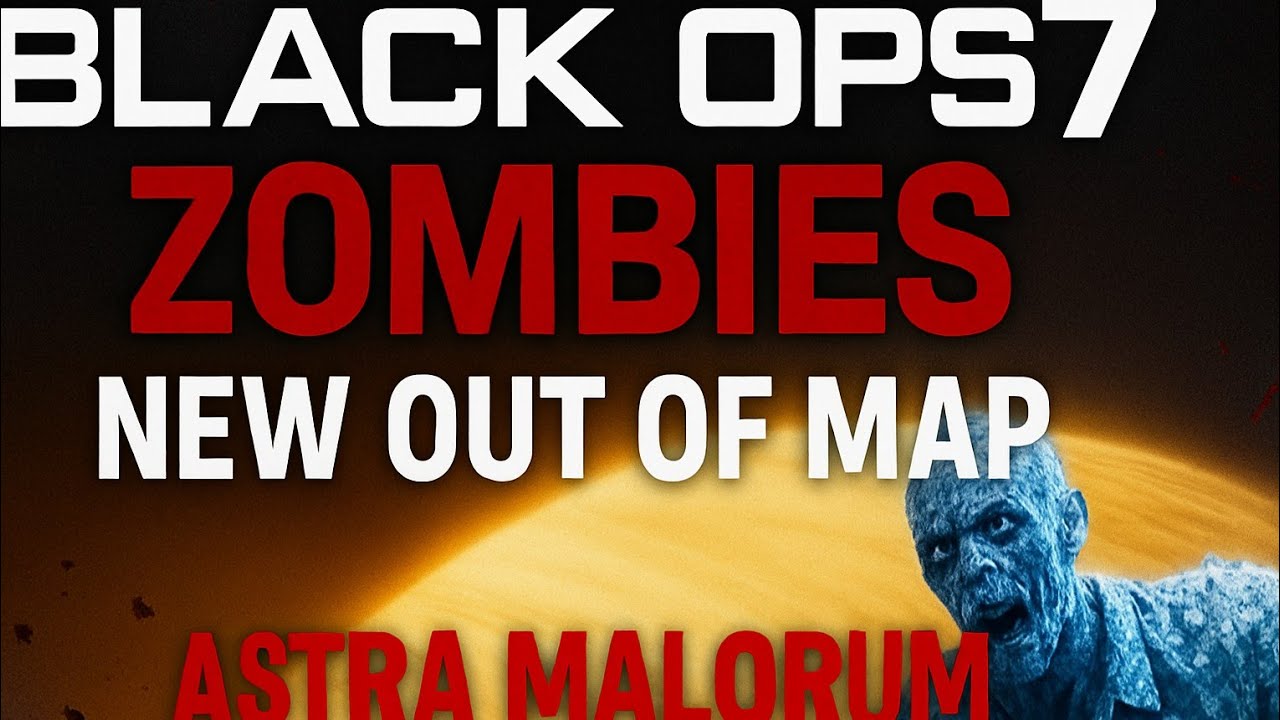 NEW OUT OF MAP &ndash; Black Ops 7 Zombies ASTRA MALORUM 🪐🧟