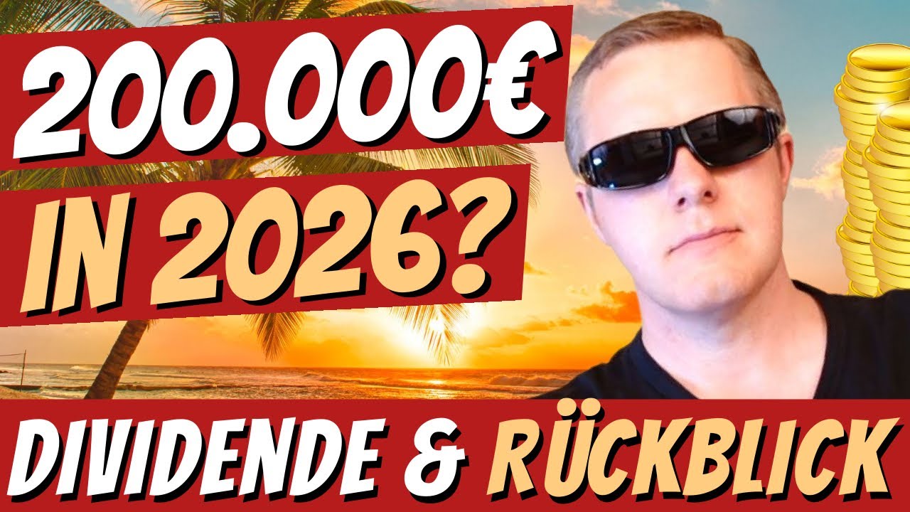 😮 ICH HABE VERSAGT 😮 2025 Geldr&uuml;ckblick ➡ Dividende, alle Cashflows, Investitionen, Verm&ouml;gen & mehr