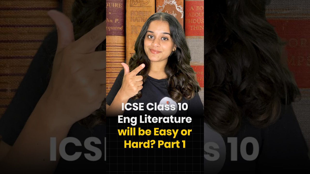 Работа по английской литературе: лёгкая или сложная для 10 класса ICSE, набор 2026 г. #icse #icse...