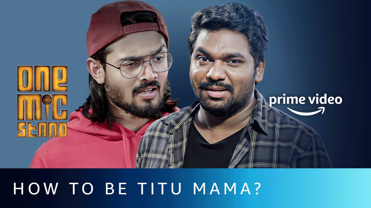 @BBKiVines Teaches @ZakirKhan To Talk Like 'Titu Mama' 😂 | One Mic Stand | Prime Video #shorts
