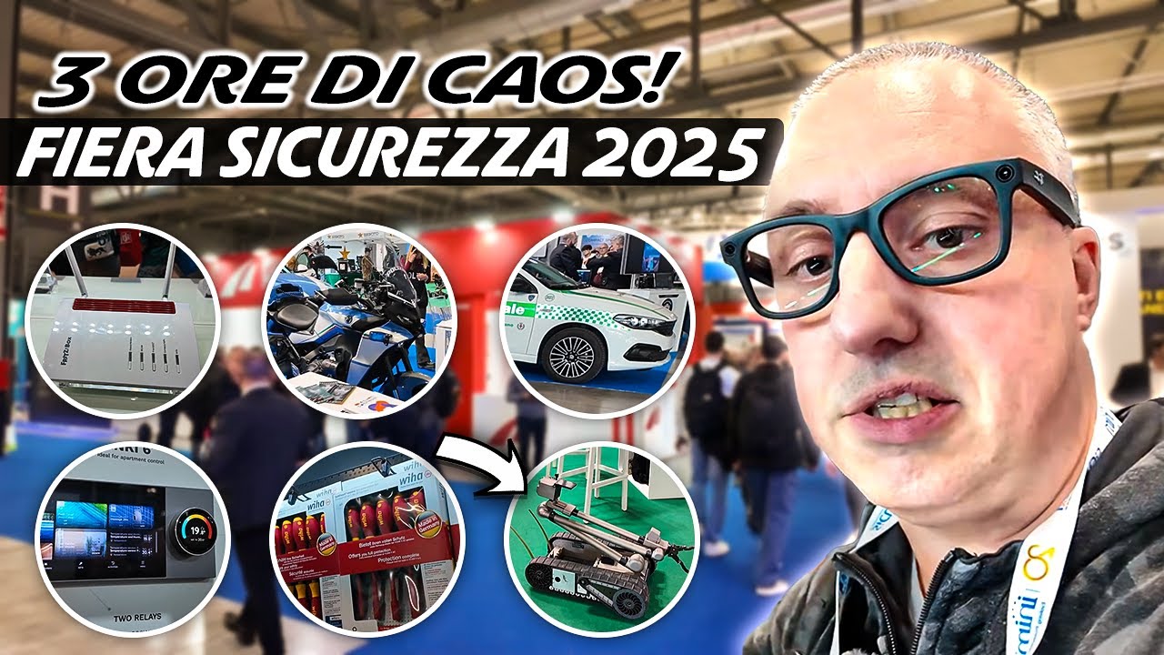 Dopo 3 Ore di Inferno&hellip; Finalmente Dentro la Fiera Sicurezza 2025!