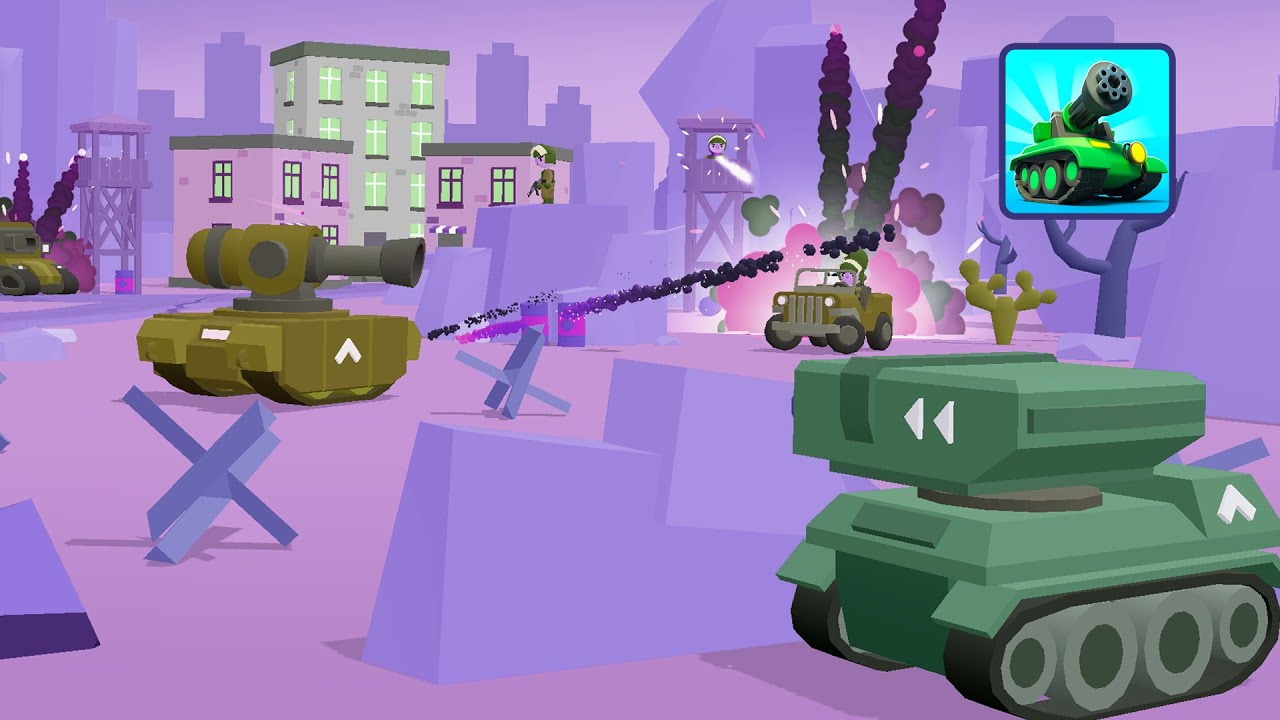 Tank Sniper: 3D Shooting - 🚀 (Android,iOS)  @Play_with_pixel   #CASUAL AZUR GAMES