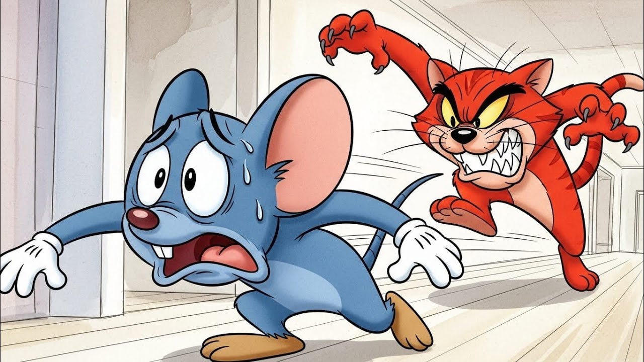 Tom and Jerry Exploding Cake Chaos! Hilarious Birthday Prank Gone Wrong