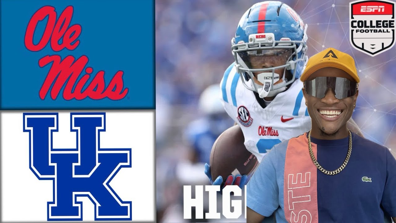 #20 Ole Miss vs Kentucky Week 2 Reaction 🏈 2025 College Football Highlights