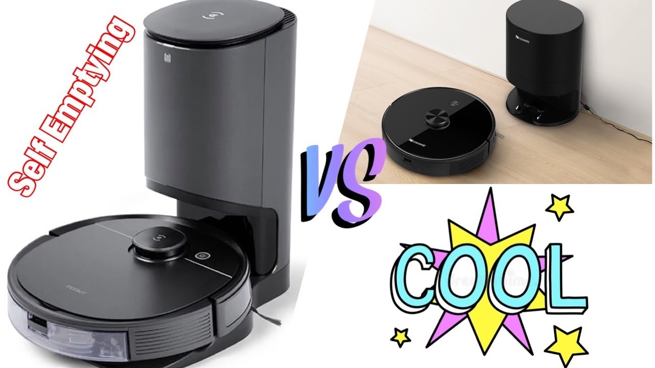 Ecovacs Ozmo T8 Pro with Self Emptying Bin and vibrating Mopping VS Proscenic M7 Pro Self Emptying