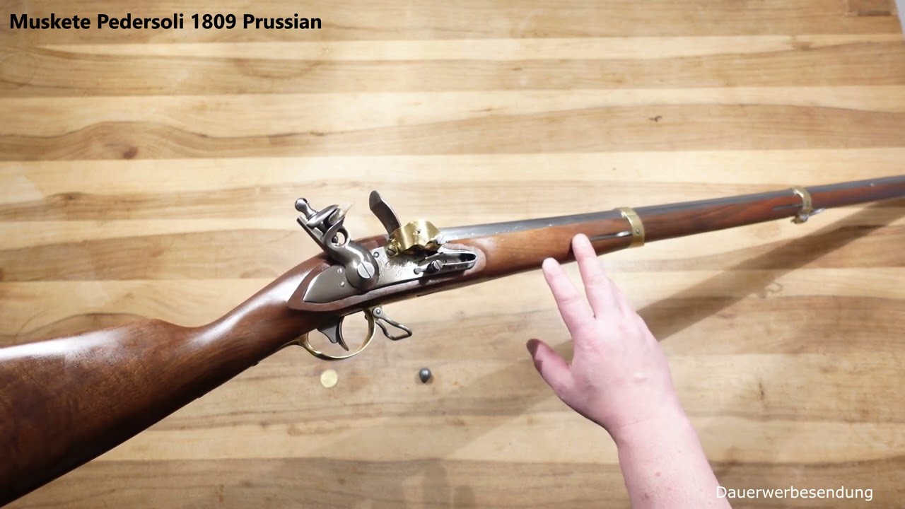 Vorstellung Pedersoli Muskete 1809 PRUSSIAN Nachbau des M 1809 im Kaliber .75