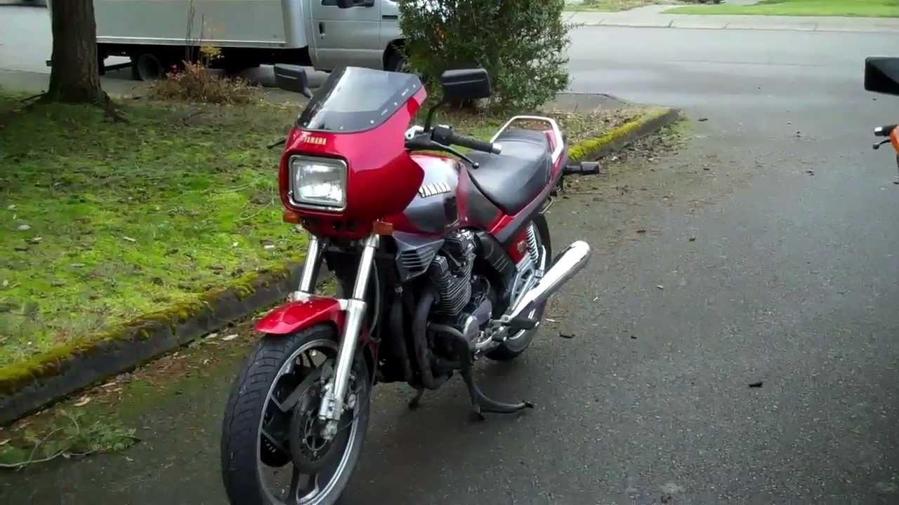 Modified motorcycle-Yamaha XJ900-modified with XJ650 motorcycle