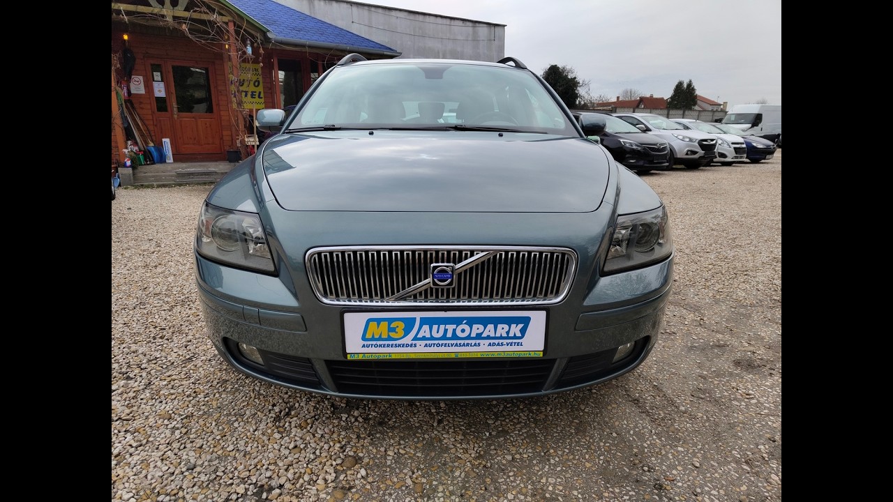 Volvo V50 2.4 Automata Teszt - Bemutató - Eladó