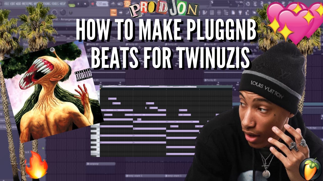 PLUGGNB | Thrillboy + Xangang + Twinuzis + Summrs Emotional Pluggnb Melody Tutorial [FL Studio]
