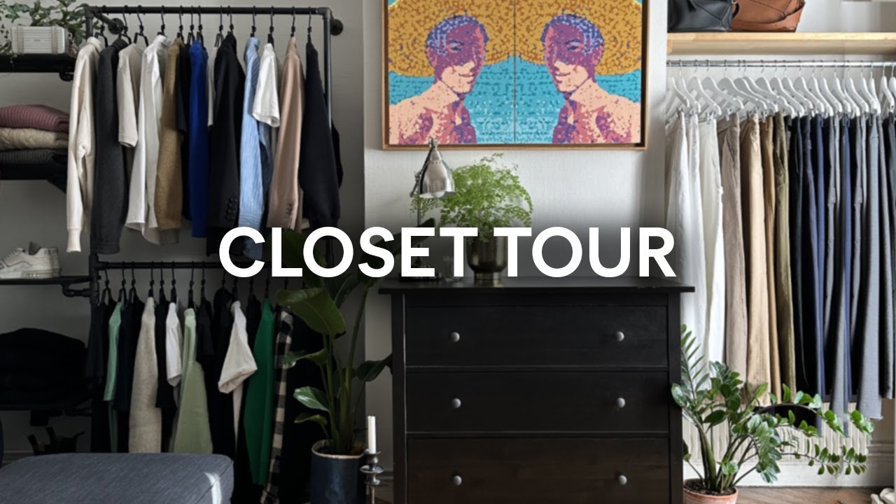 Mon nouveau Walk-In Closet &agrave; Paris (Dressing Tour)