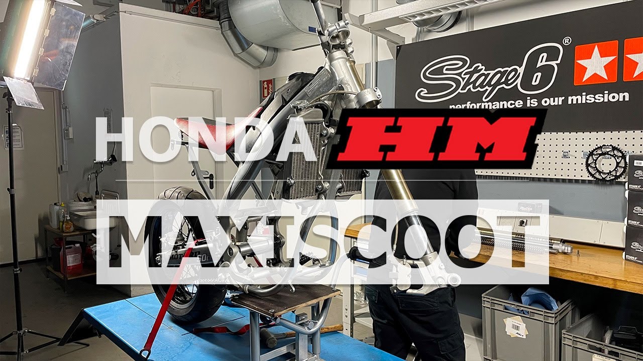 ENTRETENIR SA FOURCHE INVERSEE, DEMONTAGE & REMONTAGE COMPLET : Honda HM MXS Racing episode III