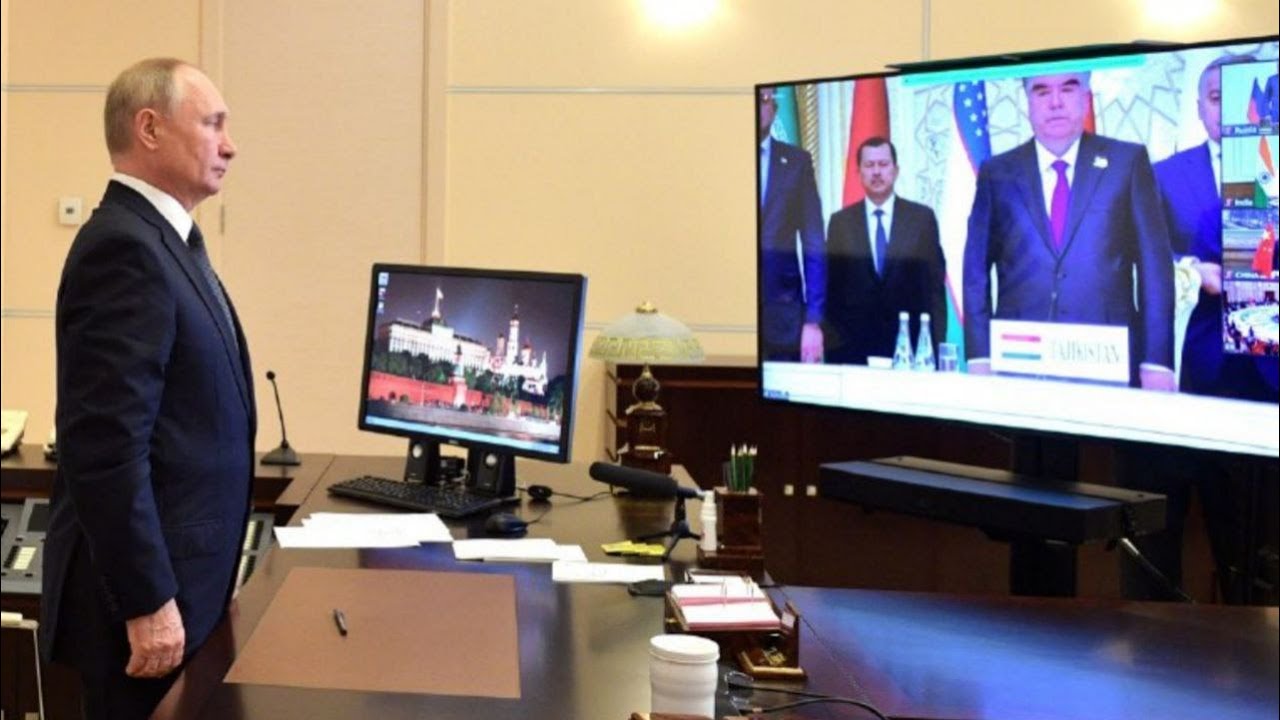 Russian President Vladimir Putin at SCO Summit 2021