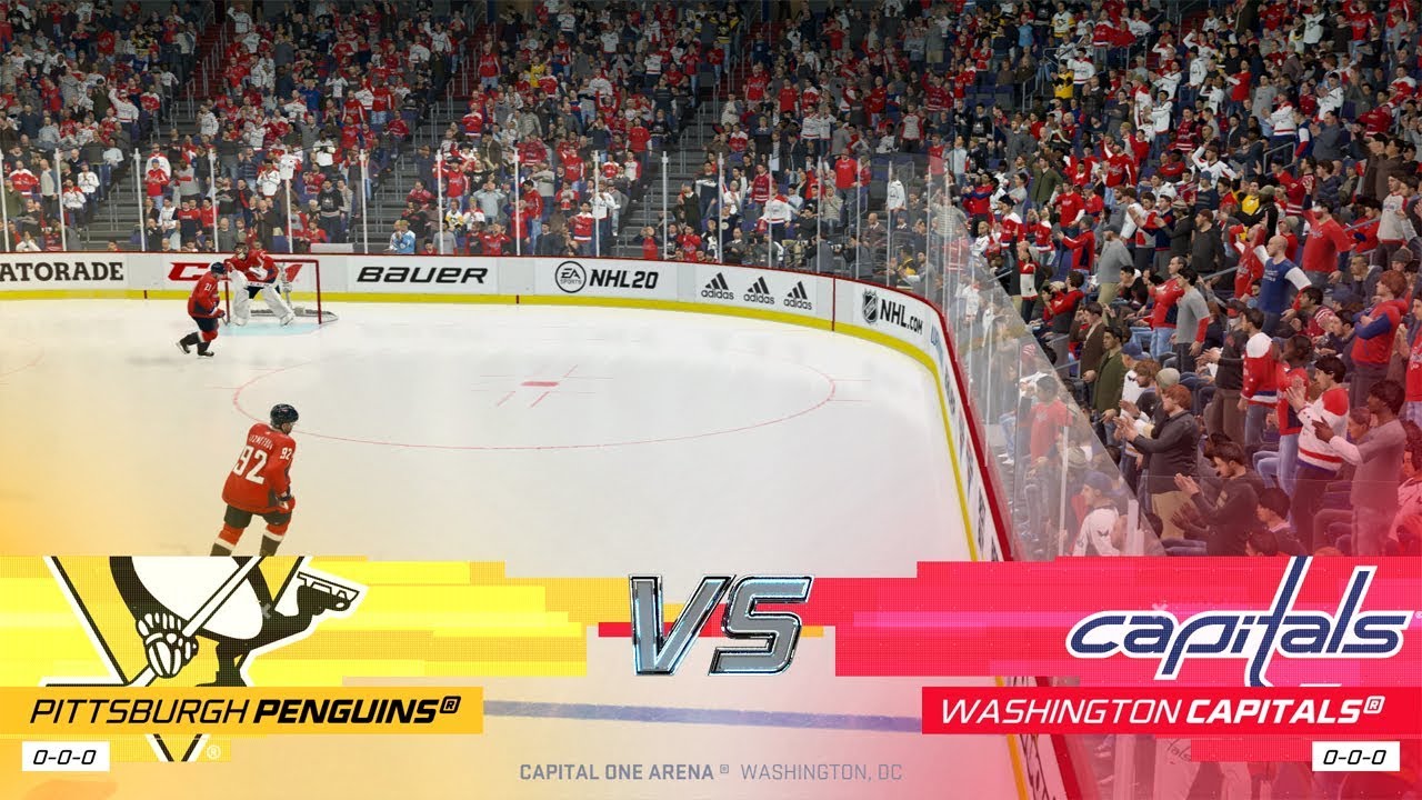 NHL 20 (PS4) - 2019-20 - Pre-Season Game 1 @ Capitals