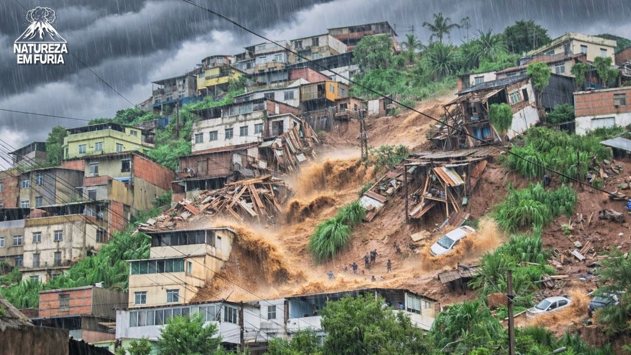 TERROR EM JUIZ DE FORA (MG): CHUVA VOLTA A CASTIGAR REGI&Atilde;O DA ZONA DA MATA