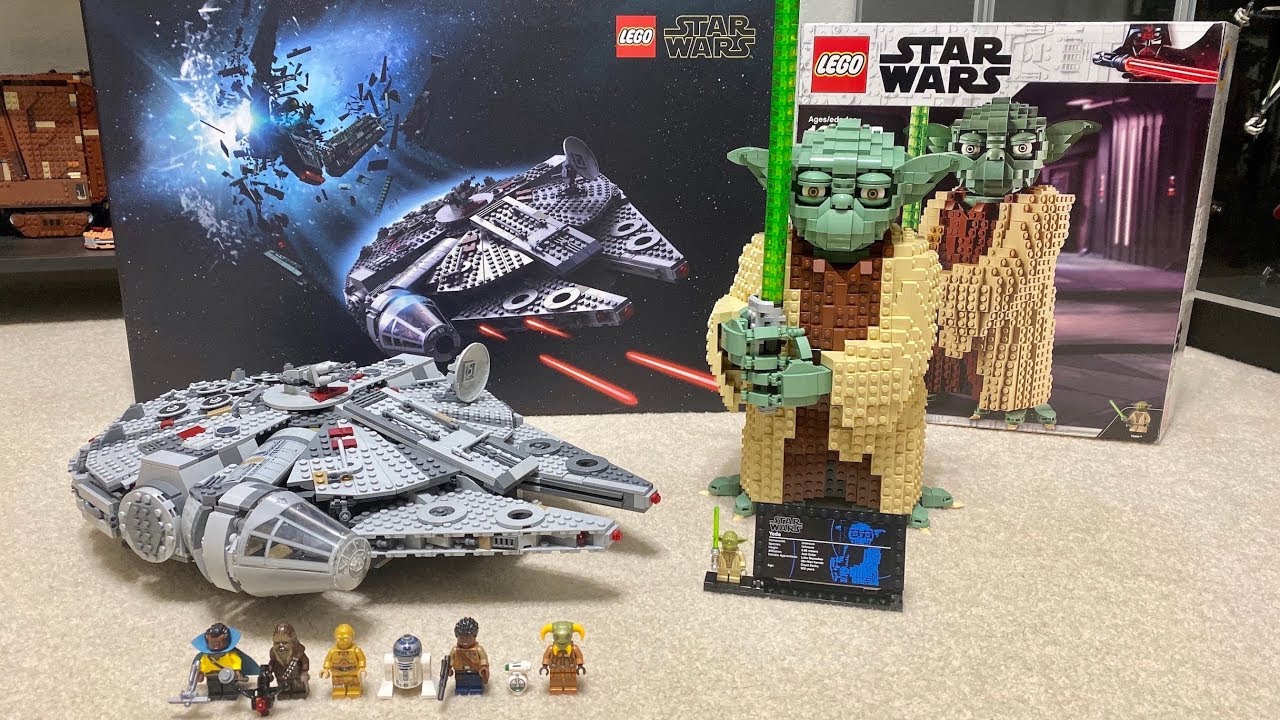 LEGO Star Wars Yoda & Millennium Falcon | Triple Force Friday