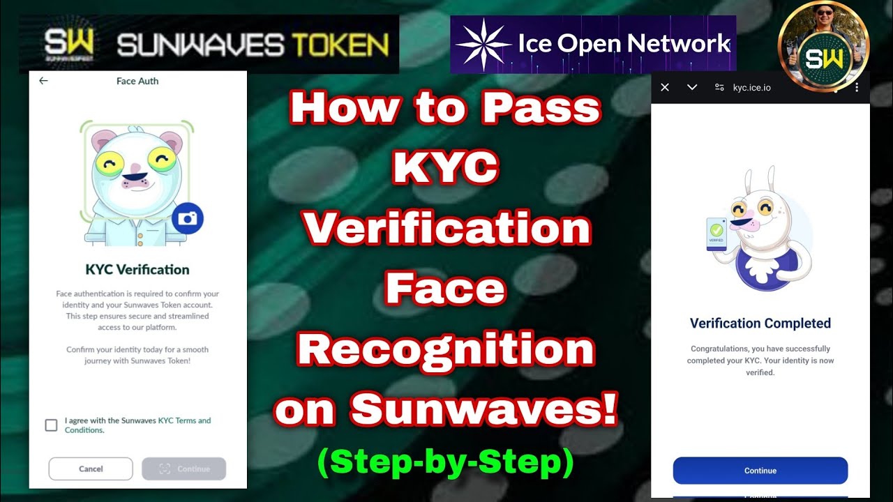 How to get KYC Verified through Face Recognition on Sunwaves Token Account (Step-by-Step Guide)
