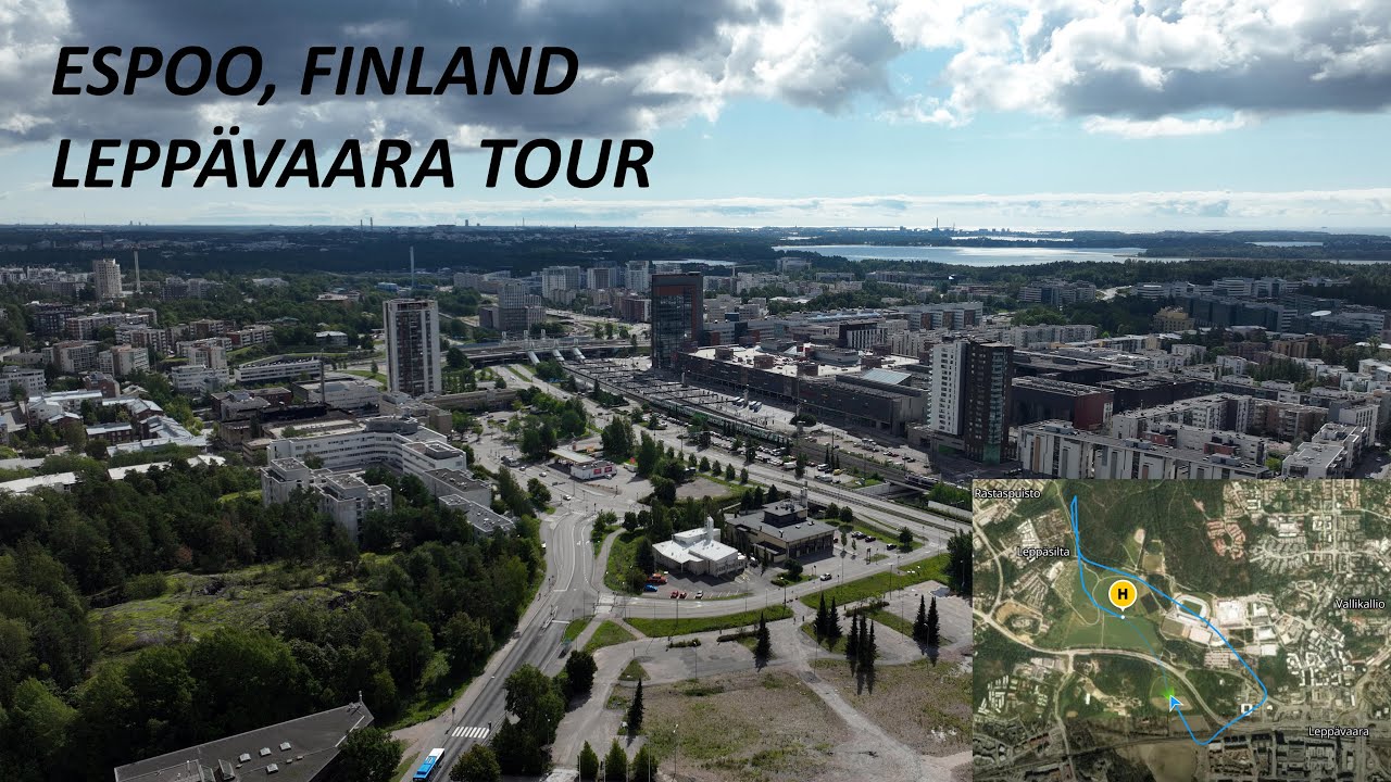 See what you can find in Leppävaara area in Espoo city in Finland