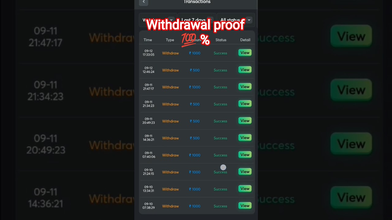 1go plus application withdrawal proof #withdraw #withdrawal #withdrawproof #1goplus #earningapp