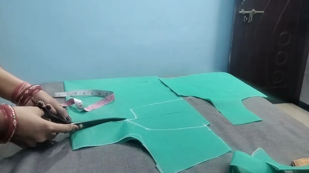 Katori blouse ki cutting 