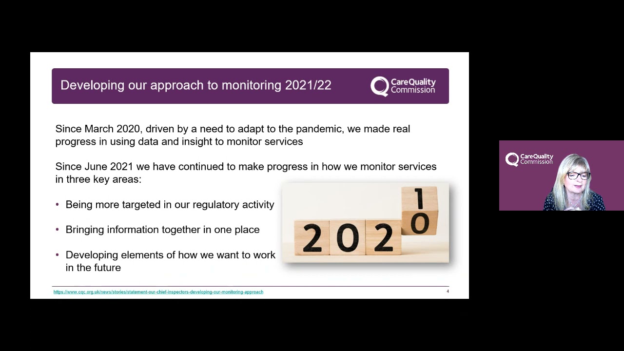 CQC Monitoring approach (Primary Medical Services)