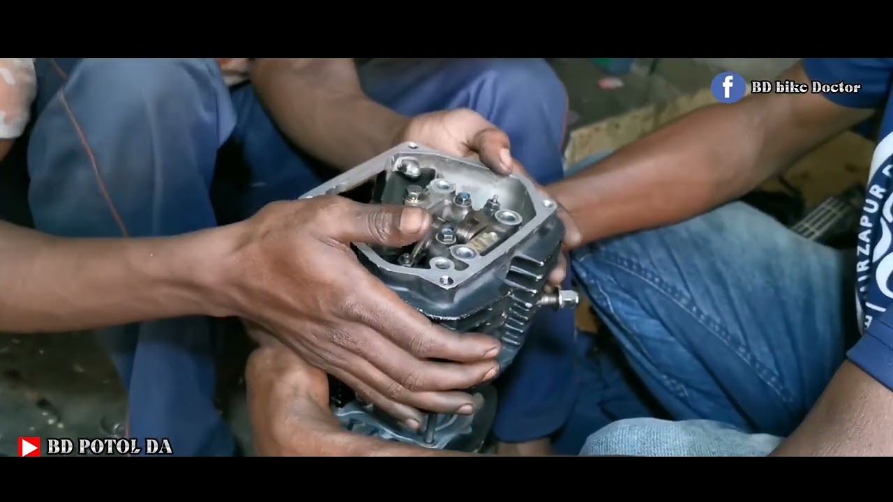 Honda Dream Neo full engine fitting video //part 2 #Honda #Dreamneo #bikerepair