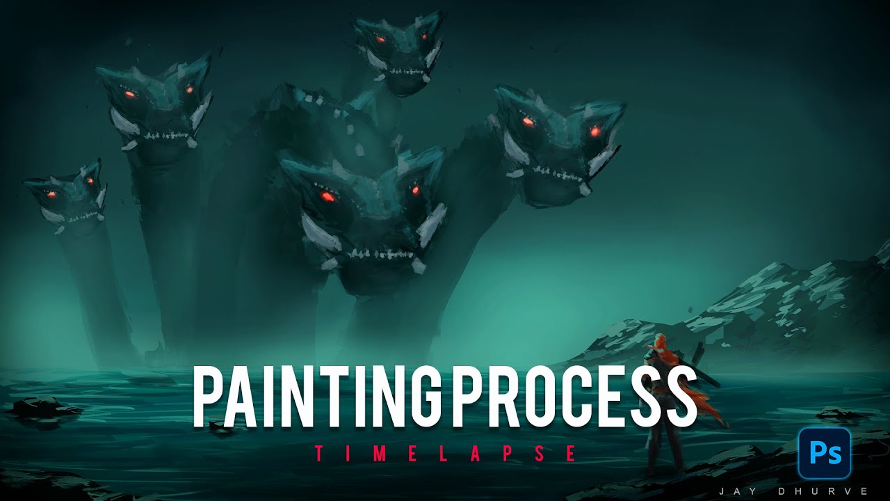 Sea Monster Concept Art || by The Art Of Jay