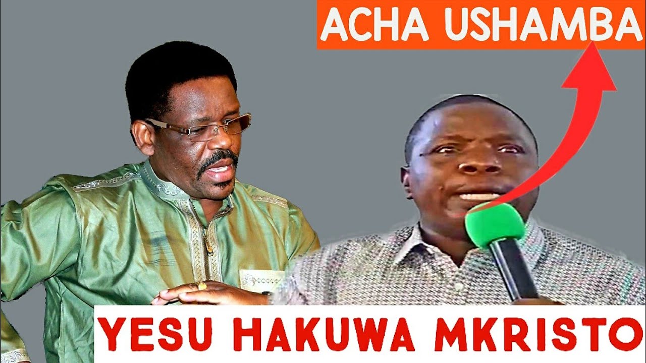 MZEE WA UPAKO AMEKANUSHA KUWA YESU HAKUWA MKRISTO