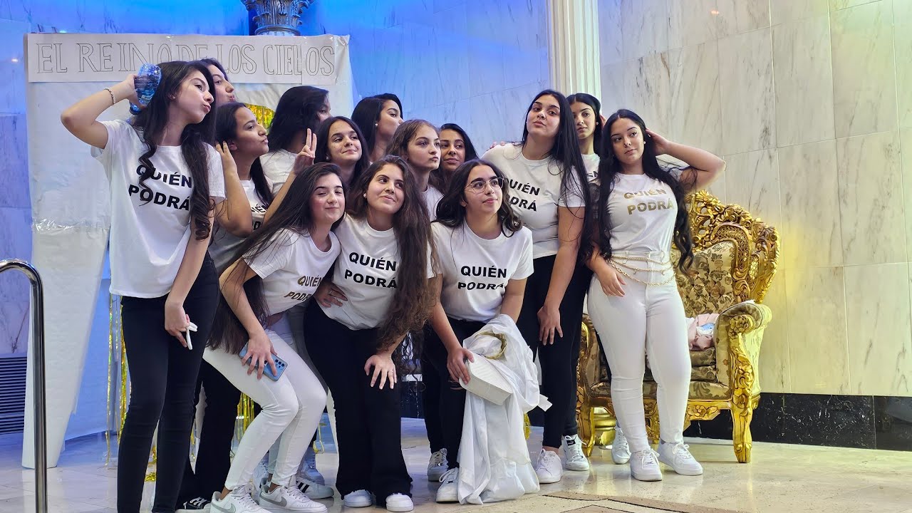 IGLESIA DEL TEMPLO VALLADOLID CULTO ESPECIAL GRUPO PRINCESITAS DEL REINO OBRA DE TEATRO Y DANZAS