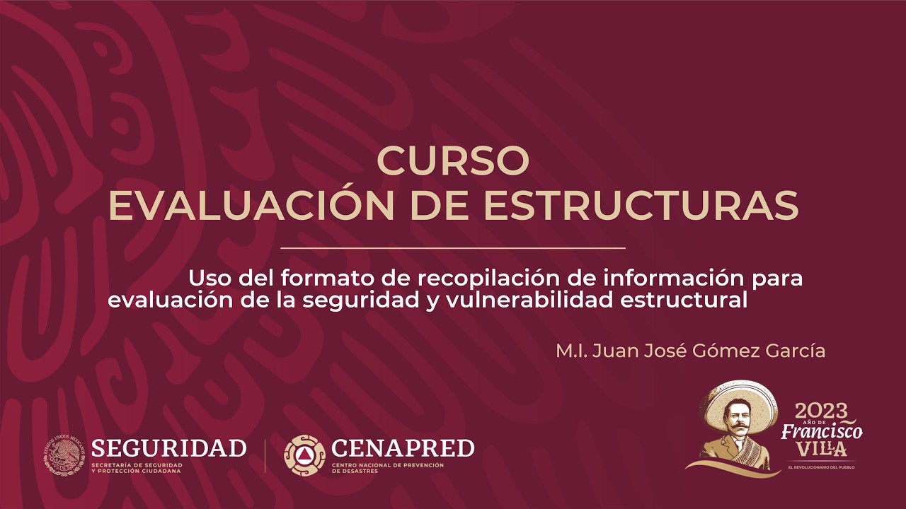 Curso  Evaluación de Estructuras, Tema 4