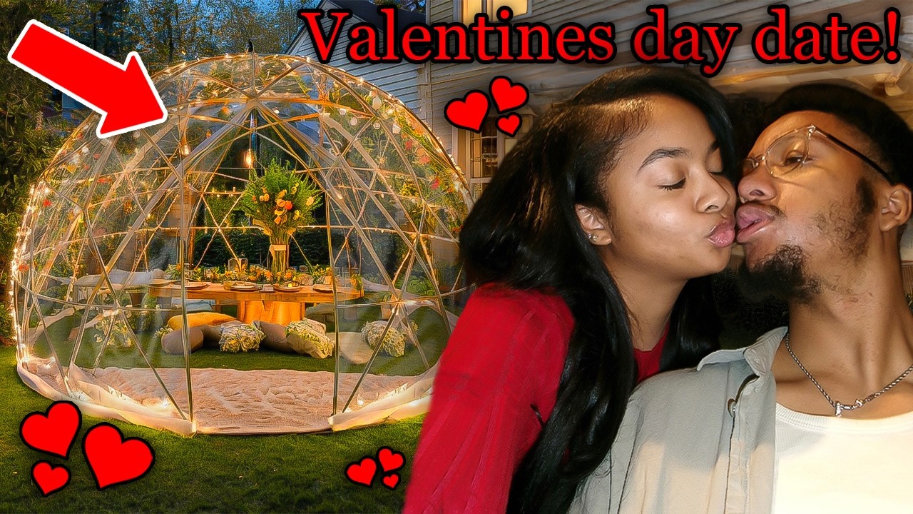 We Ate Dinner in an IGLOO for Valentines Day!