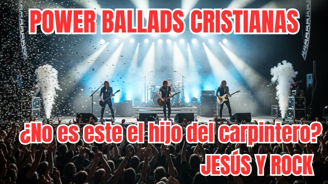 ¿No es este el hijo del carpintero? Rock Cristiano de los 80  power ballad -  🙏🎸 JESÚS  VIVO 🙌