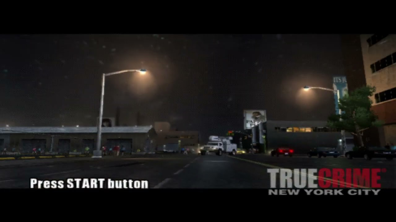 True Crime: New York City - Main Menu 4K Remaster