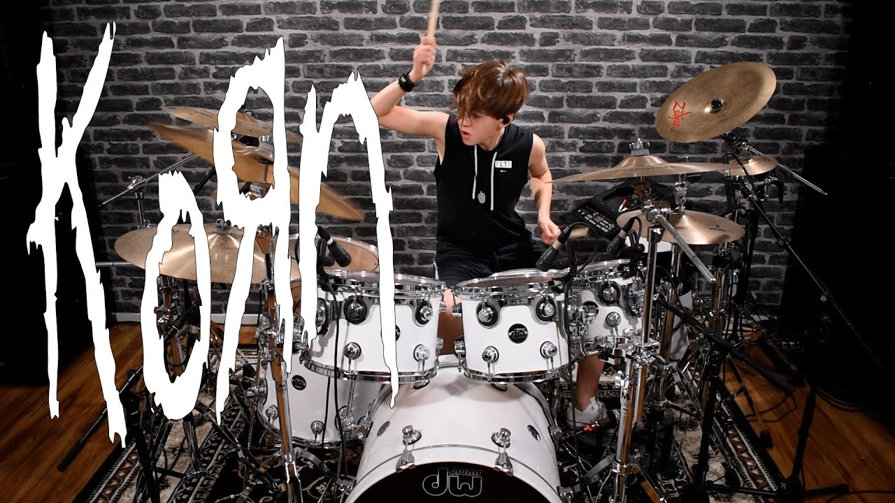 KORN - COLD | KEMPTON MALONEY DRUM COVER | 13 YEARS OLD