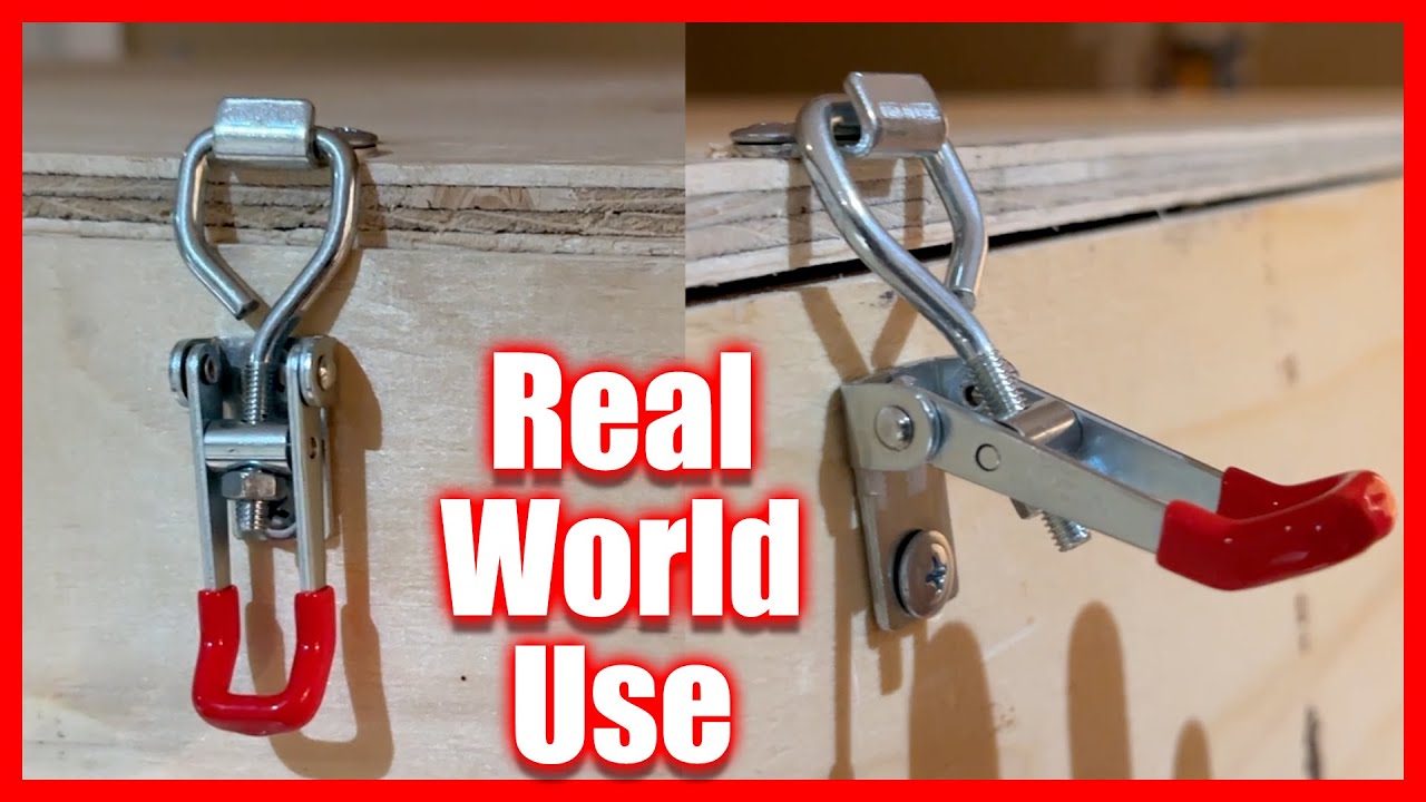 Adjustable Toggle Latch Clamp Review - Real World Use!