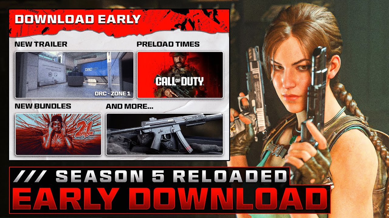 EARLY MW2 Season 5 Reloaded Download & Patch Notes Preview | NEW 6v6 Multiplayer Map & SBMM Changes!
